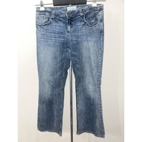 Maurices Jeans Womens 13/14 36X29 Short Taylor Boot Stretch Denim - Picture 1 of 11
